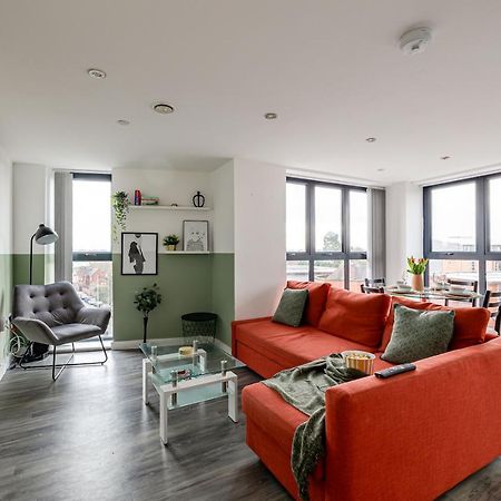 Stunning 2 Bed Apt With Free Parking Close To Cc Mánchester Exterior foto